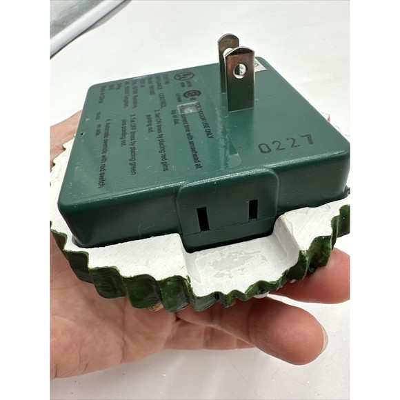 Vintage Santa's Power Christmas Wreath Timer 24 Hour Mechanical Timer Excellent - Picture 5 of 6